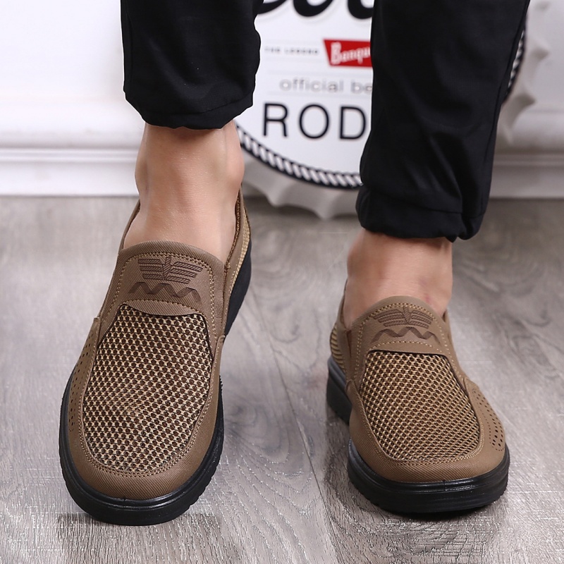 ⏰Last Day Deals 60% OFF🛒Men’s Comfortable Walking Shoes – Honeycomb Mesh, Soft Ergonomic Lining, Shock-Absorbing Sole, Non-Slip Rubber Outsole, Ideal for Bunion, Plantar Fasciitis & Diabetic Feet