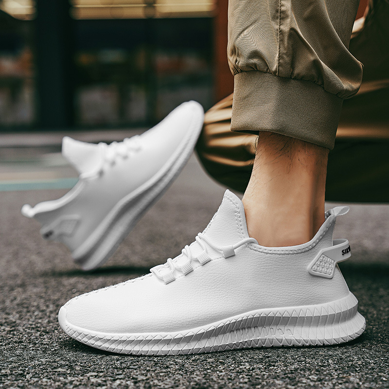 Men's Slip-on Sneakers - Odor-resistant Athletic Shoes - Lightweight And Easily Wiped Clean