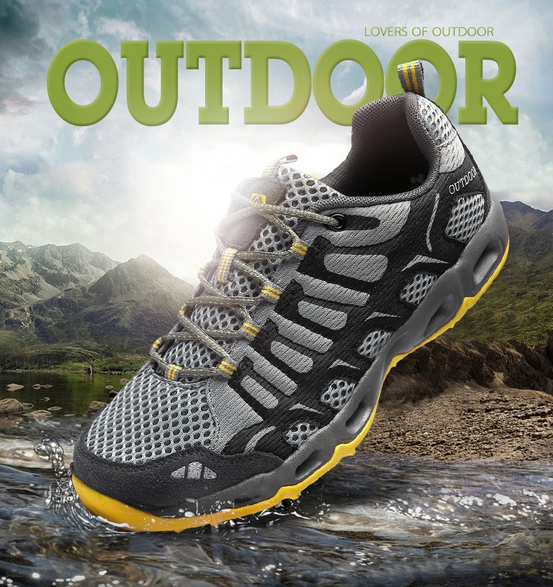 ⏰Limited Time - 60% OFF🛒 Men’s Amphibious Hiking & Water Shoes – Lightweight, Quick-Dry, Breathable Mesh, Anti-Slip Sole for Summer Outdoor Adventures