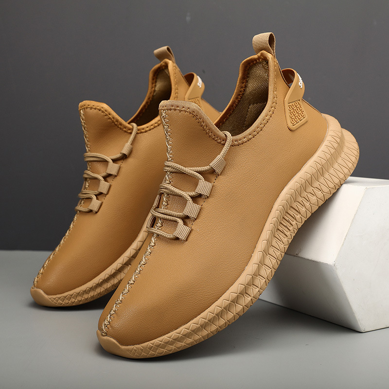 Men's Slip-on Sneakers - Odor-resistant Athletic Shoes - Lightweight And Easily Wiped Clean