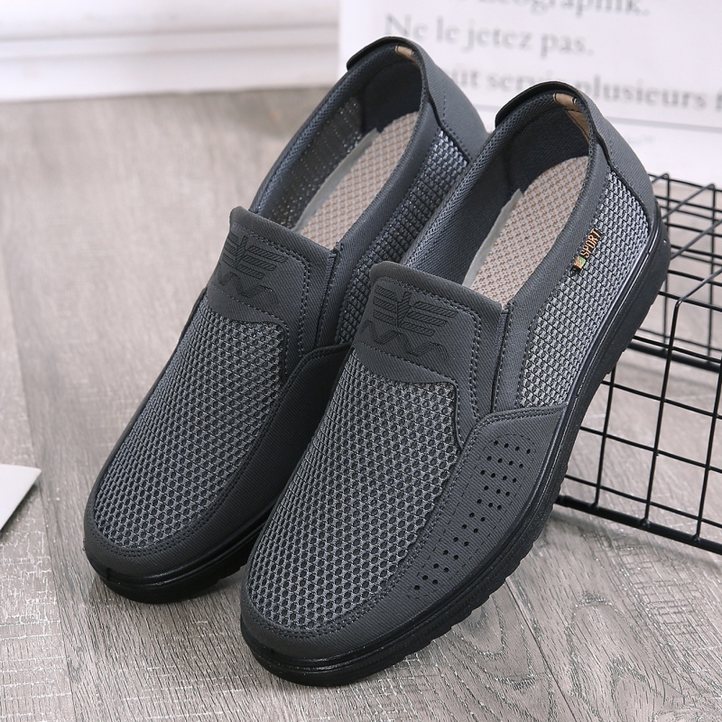 ⏰Last Day Deals 60% OFF🛒Men’s Comfortable Walking Shoes – Honeycomb Mesh, Soft Ergonomic Lining, Shock-Absorbing Sole, Non-Slip Rubber Outsole, Ideal for Bunion, Plantar Fasciitis & Diabetic Feet