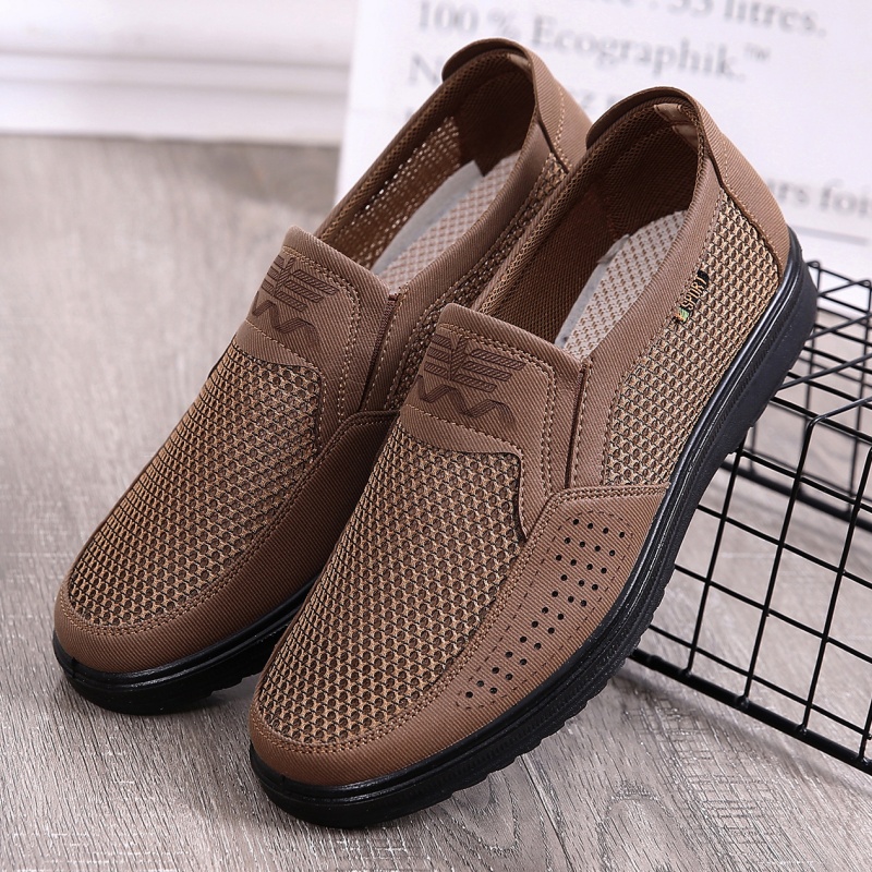 ⏰Last Day Deals 60% OFF🛒Men’s Comfortable Walking Shoes – Honeycomb Mesh, Soft Ergonomic Lining, Shock-Absorbing Sole, Non-Slip Rubber Outsole, Ideal for Bunion, Plantar Fasciitis & Diabetic Feet