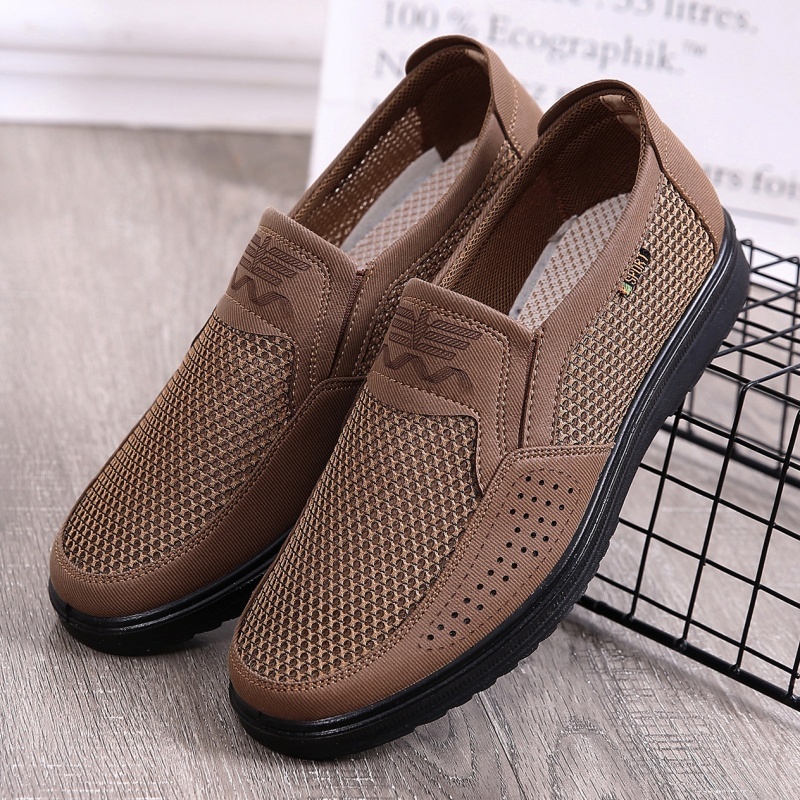 ⏰Last Day Deals 60% OFF🛒Men’s Comfortable Walking Shoes – Honeycomb Mesh, Soft Ergonomic Lining, Shock-Absorbing Sole, Non-Slip Rubber Outsole, Ideal for Bunion, Plantar Fasciitis & Diabetic Feet