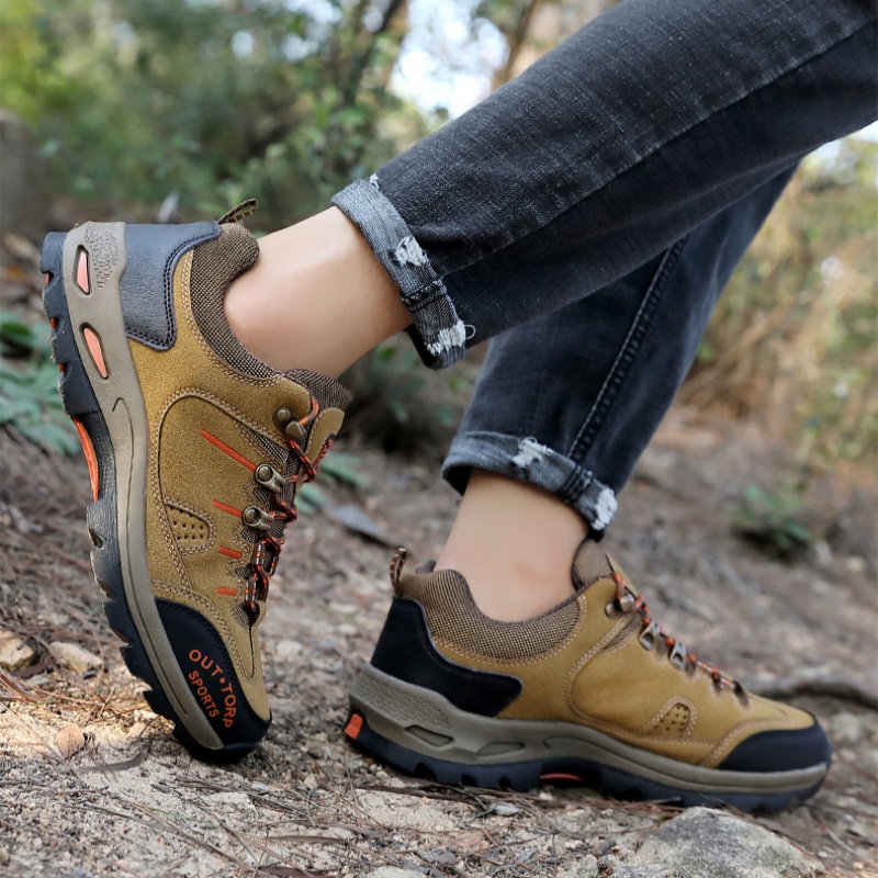 2024 Spring Summer Men's  Outdoor Leisure Mountaineering Shoes Travel Shoes