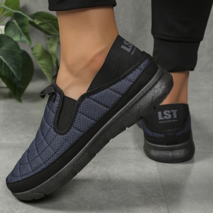 Slippers for Men and Womens Indoor House Shoes Plush Slip on Outdoor Garden Loafers