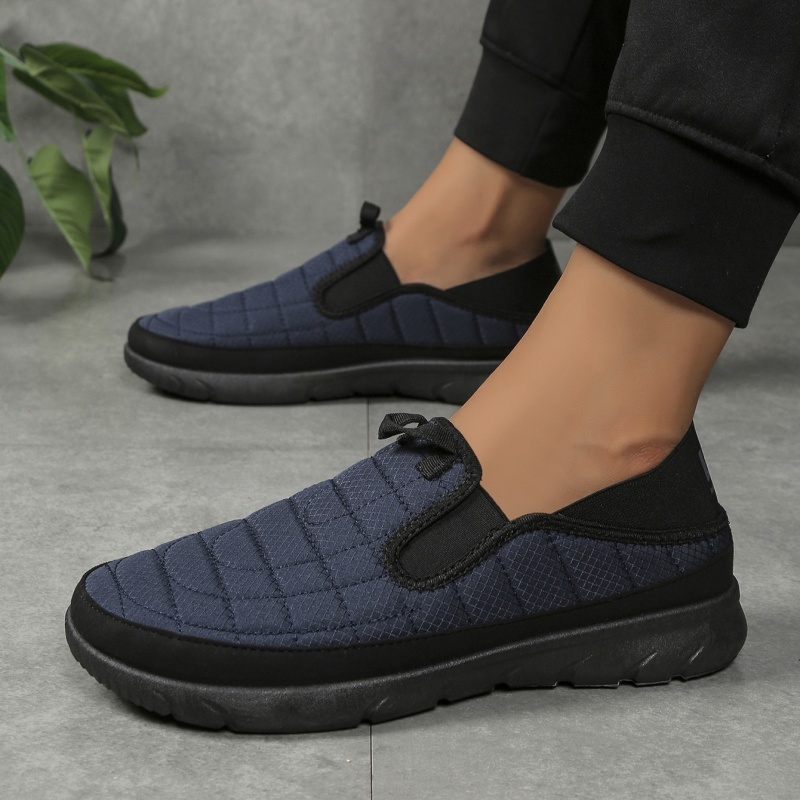 Slippers for Men and Womens Indoor House Shoes Plush Slip on Outdoor Garden Loafers