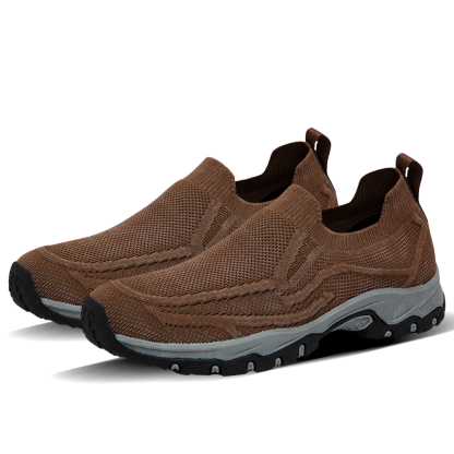 Men's Orthopedic Arch Support Wide Toe Lightweight Breathable Walking Shoes
