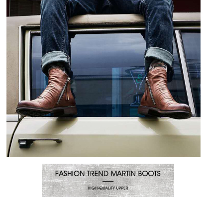 Men's Vintage Leather Boots
