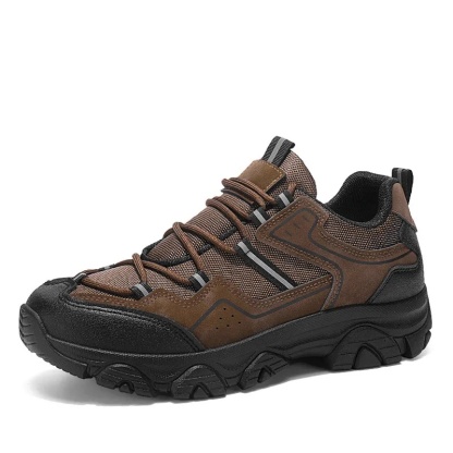 Men's Outdoor Hiking Shoes - Orthopedic, Wide Toe, Arch Support, Waterproof, Anti-Slip, Anti-Puncture, Anti-Smash