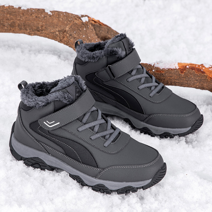 Men Combat Boots Waterproof Non-Slip Hiking Boots Anti-Puncture Anti-Sprain Work Boots