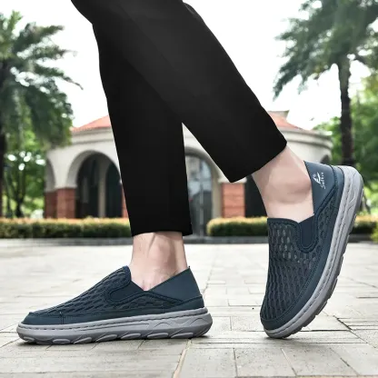 (⏰LAST DAY - 60% OFF🛒)Men’s Orthopedic Walking Shoes – Memory Foam, Arch Support, Comfortable & Lightweight Sneakers