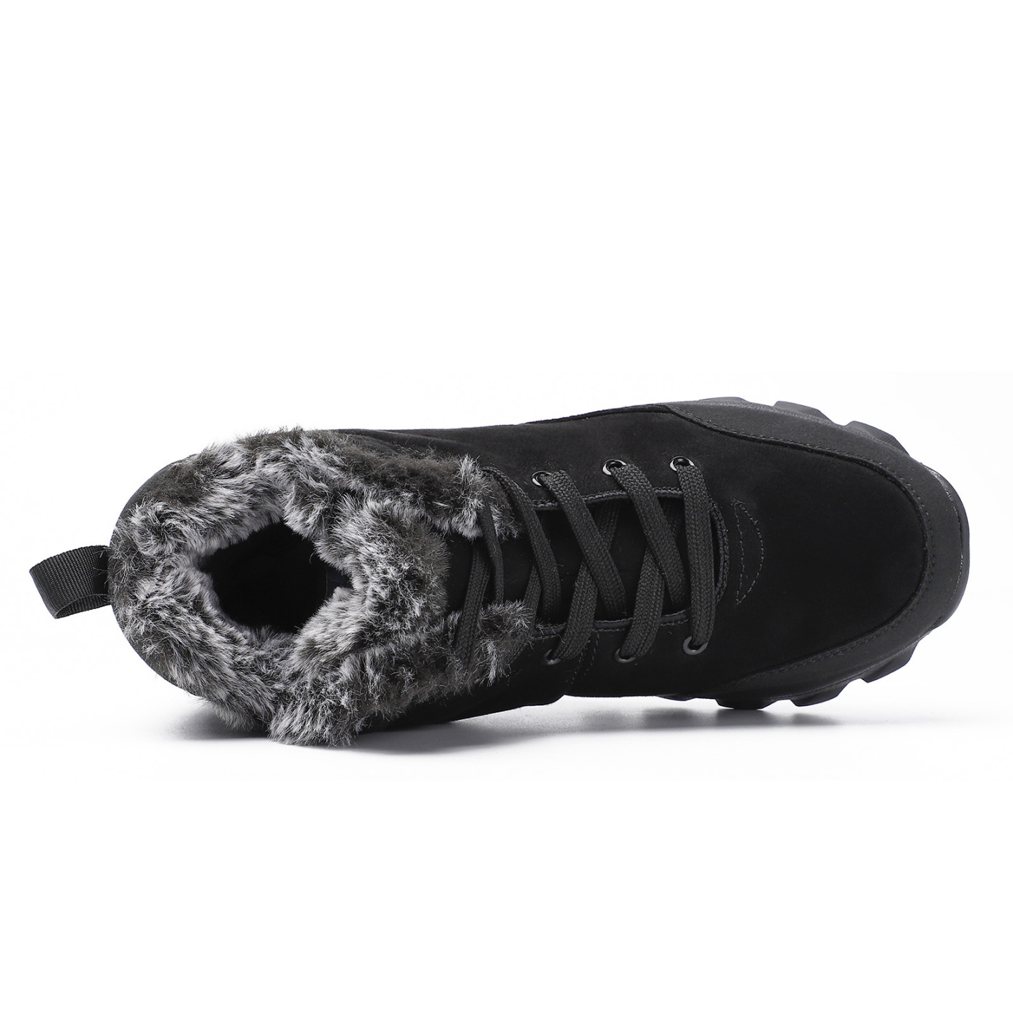 Men's Warm Fleece Snow Boots Waterproof Non-Slip Orthopedic Support Winter Boots