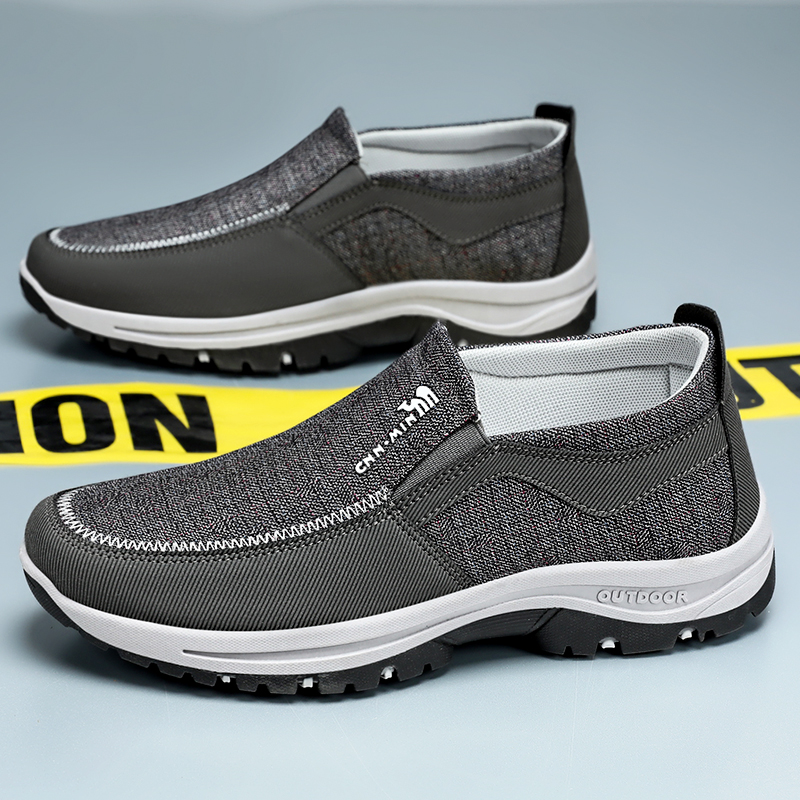 Mens Casual Leather Shoes Ankle Chukka Boots Slip On Lightweight Loafers Mid top Walking Driving Shoes for Male