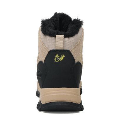 Men's Warm Orthopedic Hiking Boots - Safe and Comfortable Warm Work Boots - Waterproof, Slip-Resistant, Lmpact-Resistant, Puncture-Resistant - Wide Toe Box, Arch support, Ankle Support