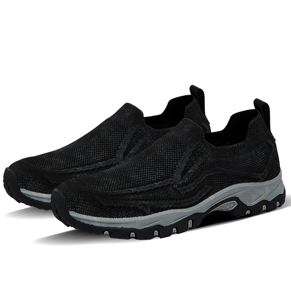 Men's Orthopedic Arch Support Wide Toe Lightweight Breathable Walking Shoes