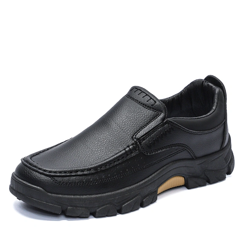 Men's Arch Support Orthopedic Wide Toe Kicking Loafers Lightweight Soft Waterproof Anti-Slip Slip-on Loafers