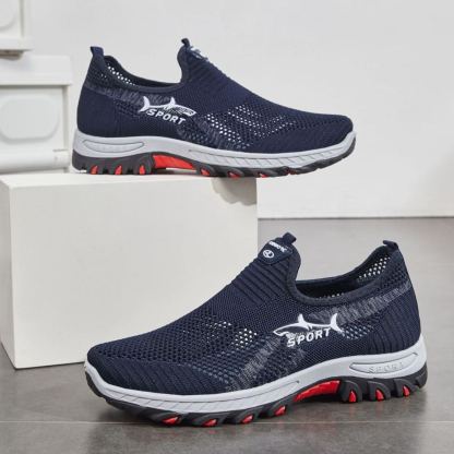 ⏰LAST DAY–50% OFF🛒 Men’s New Breathable Orthopedic Walking Sneakers – Soft Inner Lining, Flexible Fit & Slip-Resistant Sole