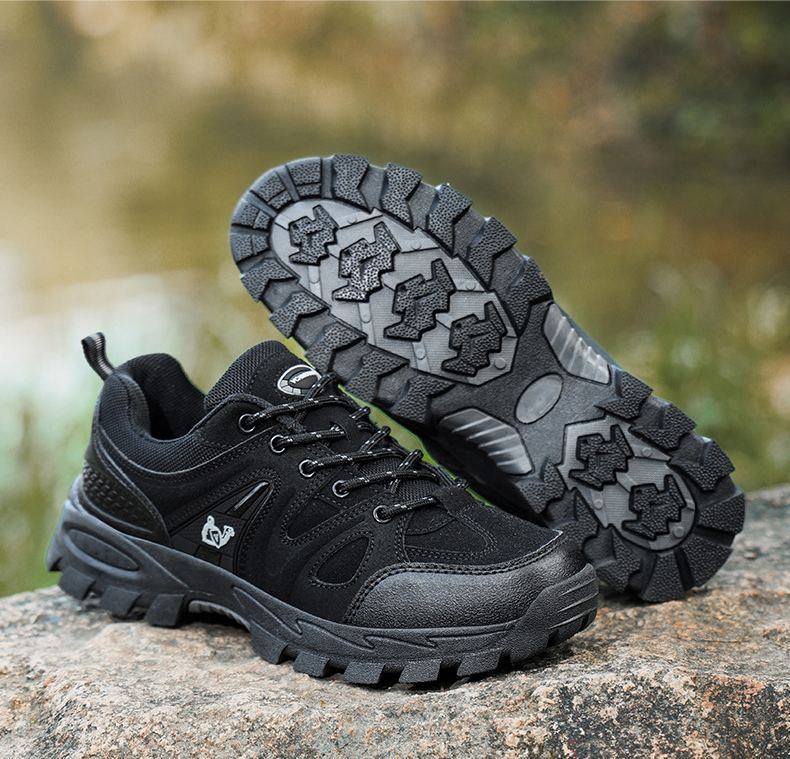 (⏰Limited Time Sale 70% OFF) Men's Orthopedic Arch Support Wide Toe Ankle Support Hiking Shoes Waterproof Non-slip Anti-puncture Work Shoes