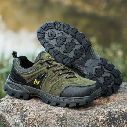 (⏰Limited Time Sale 70% OFF) Men's Orthopedic Arch Support Wide Toe Ankle Support Hiking Shoes Waterproof Non-slip Anti-puncture Work Shoes