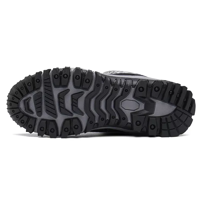 (⏰LAST DAY-50% OFF🛒)Men's Warm Orthopedic Arch Support Wide Toe Snow Boots Waterproof Non-Slip Safety Hiking Boots