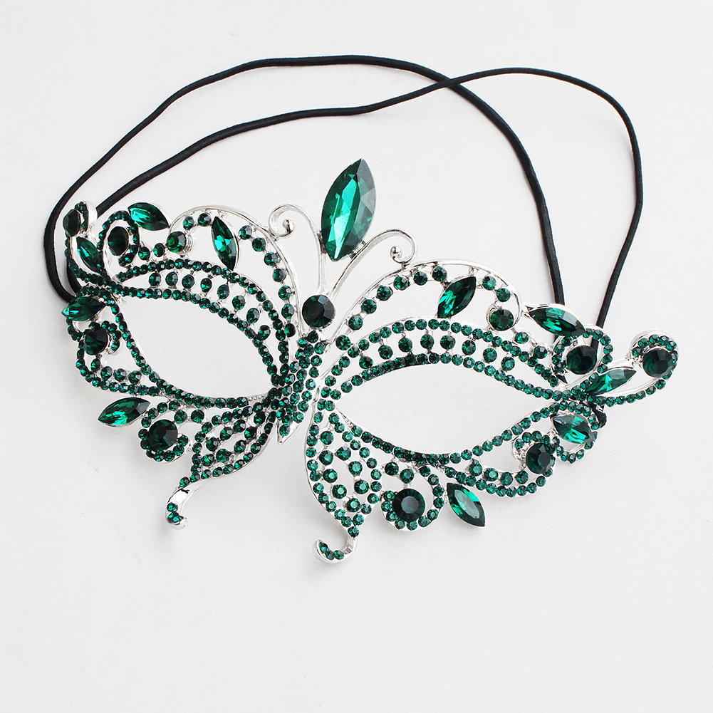 High-End Luxury Halloween Princess Party Dance Diamond Mask