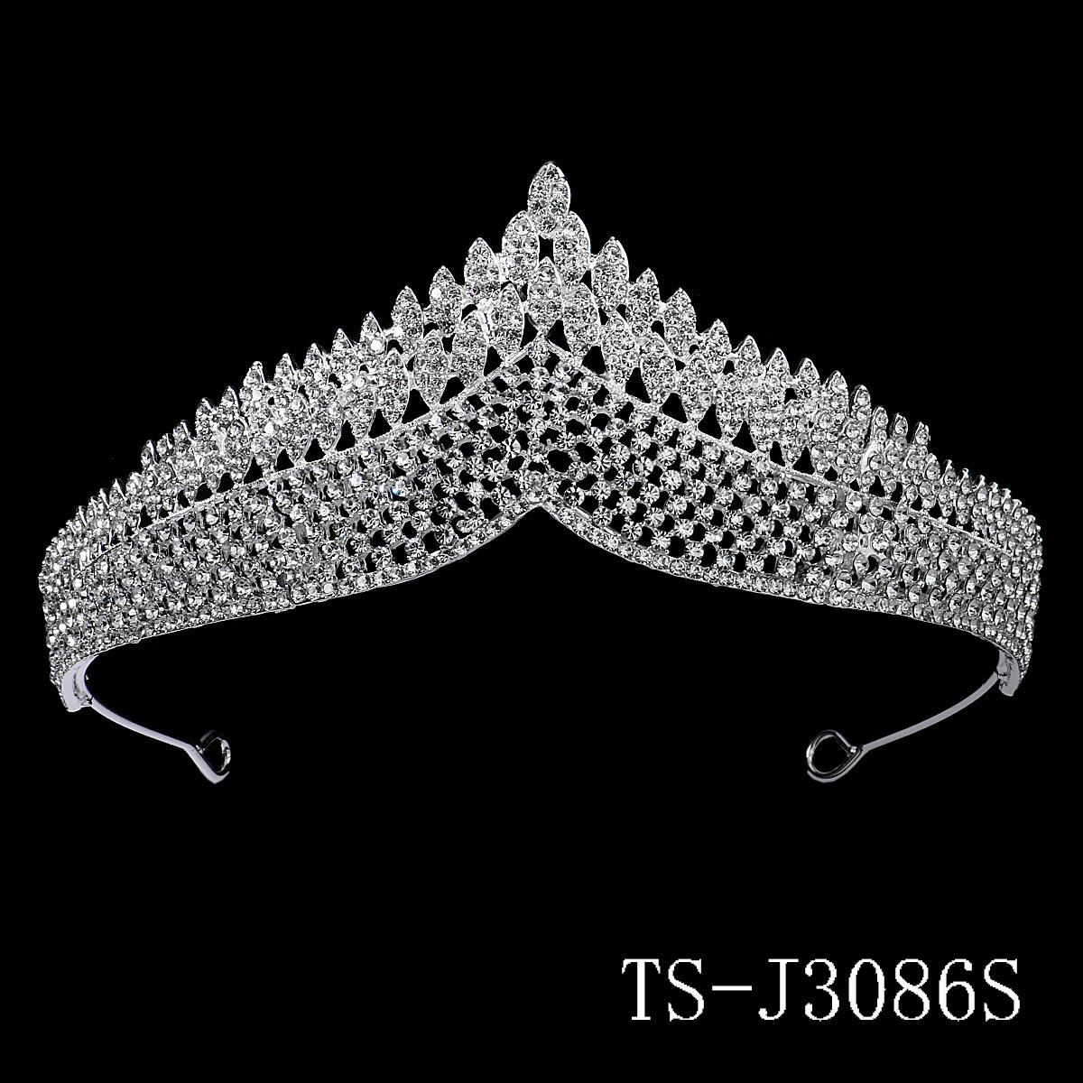 Retro Style Ins Full Diamond Crown Noble Crown