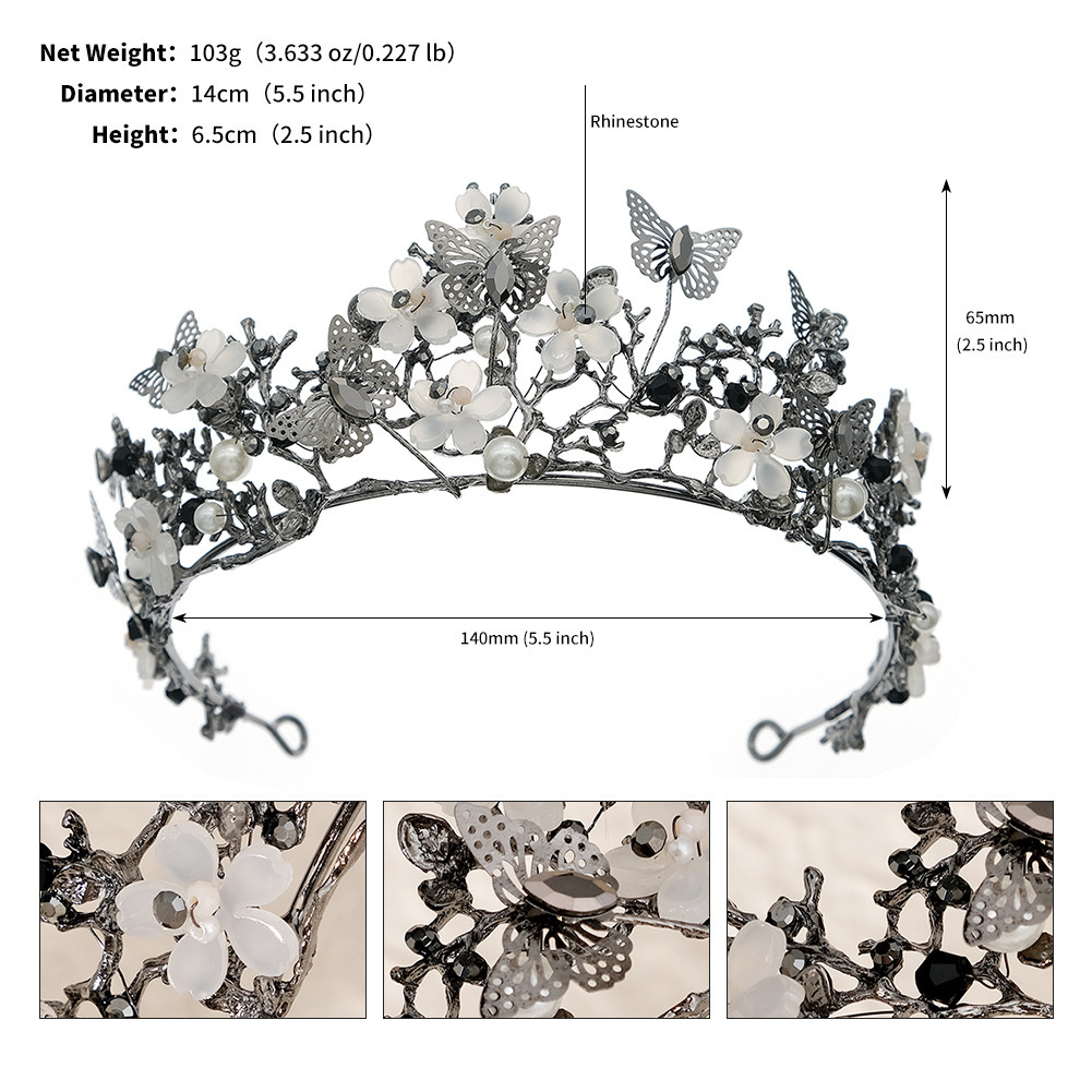 Fairy Handmade Butterfly Flower Crown Hair Accessories