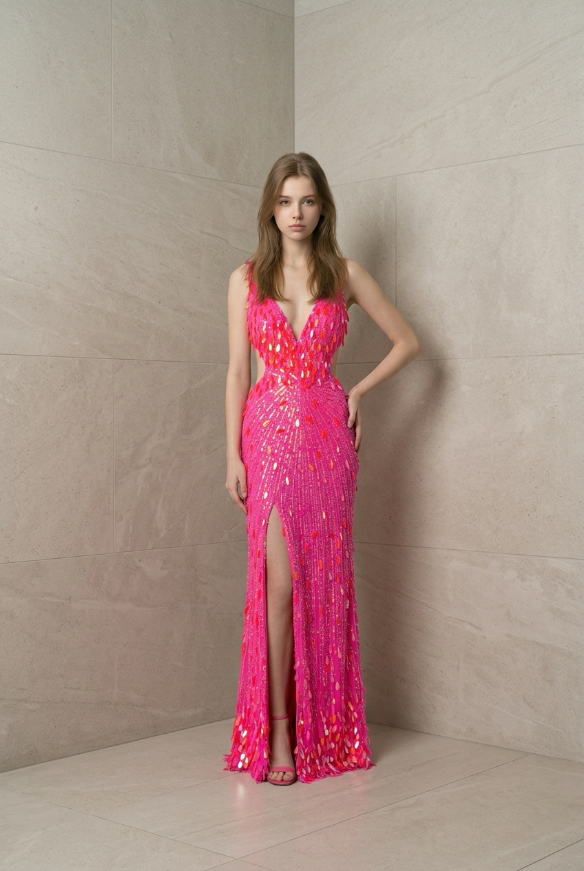 [Copy]Blue Brocade A-Line Prom Dress | Sweetheart Corset Gown for Formal Events
