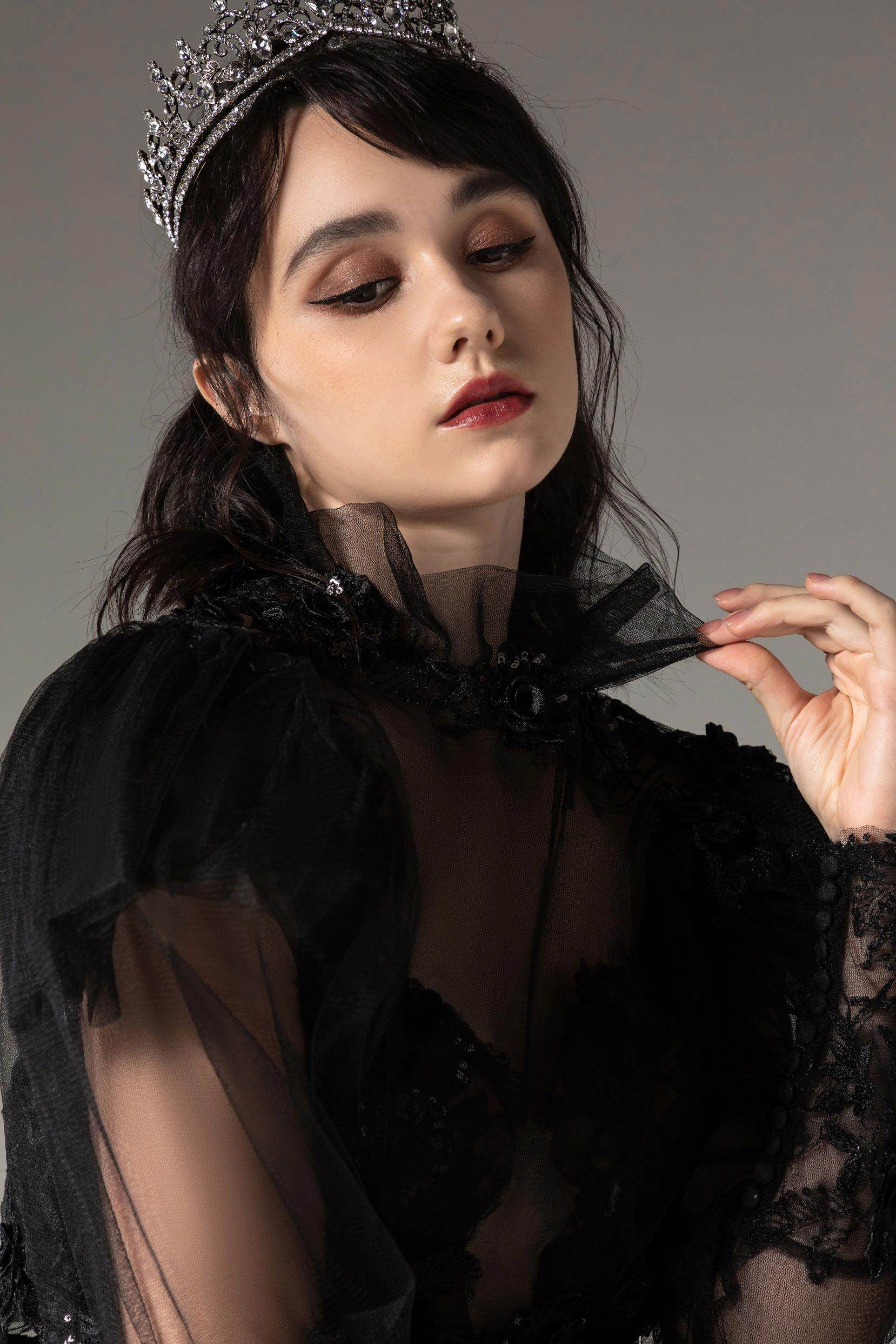 Ball Gown Chapel Train Tulle Wedding Dress VBCW2510