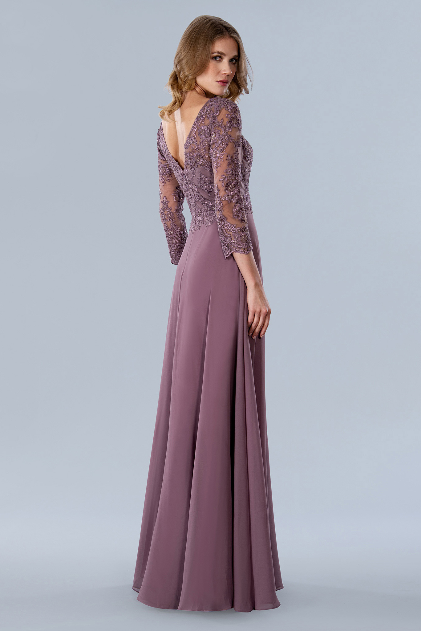 lace A-LINE mother of the bride #23365