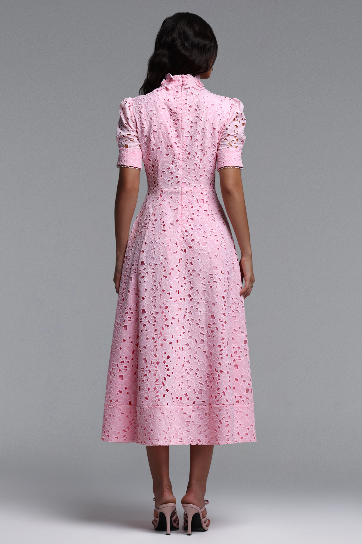 Kitsu Short Sleeve Midi Dress