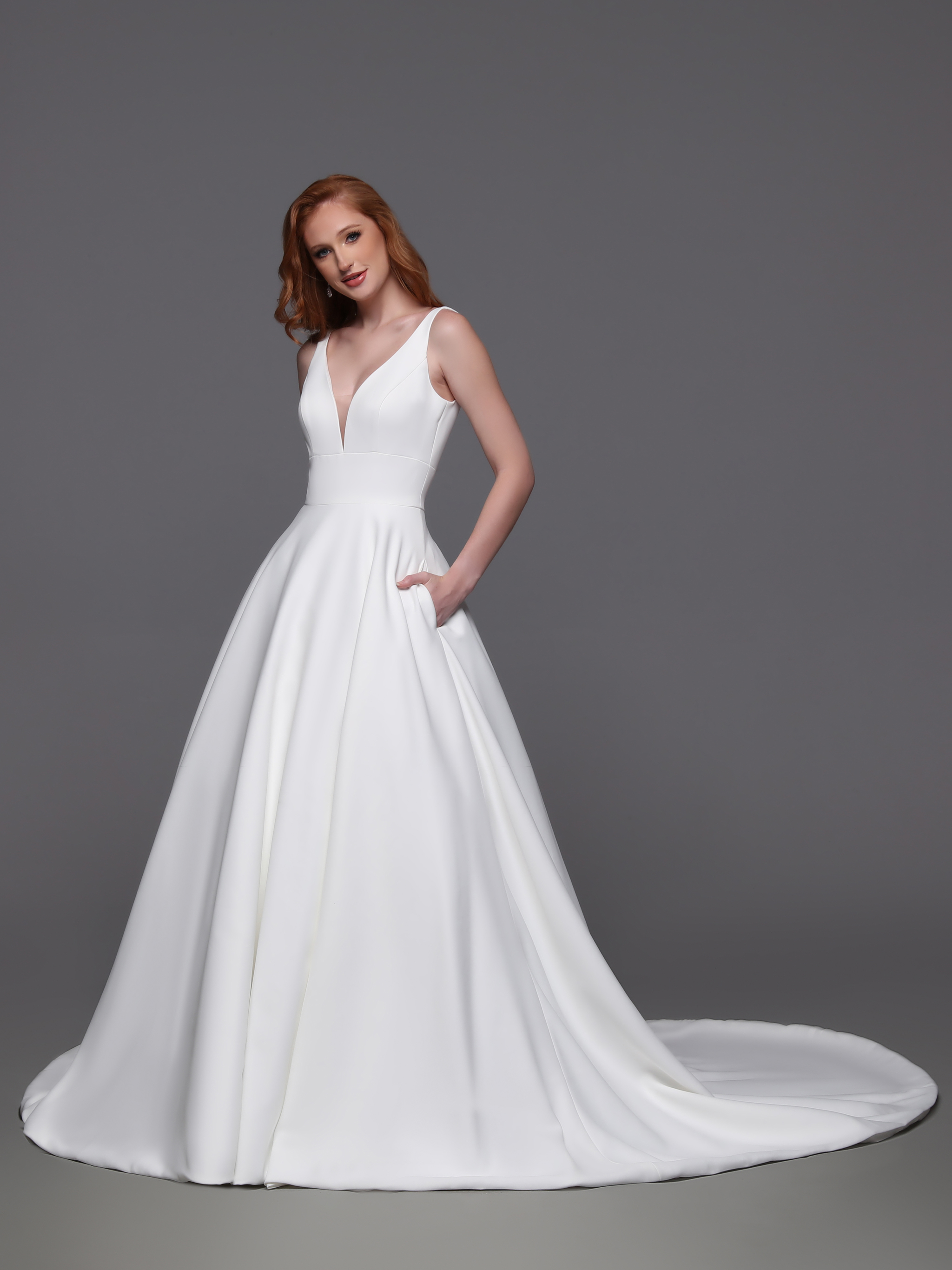 DaVinci wedding dress Style 50958