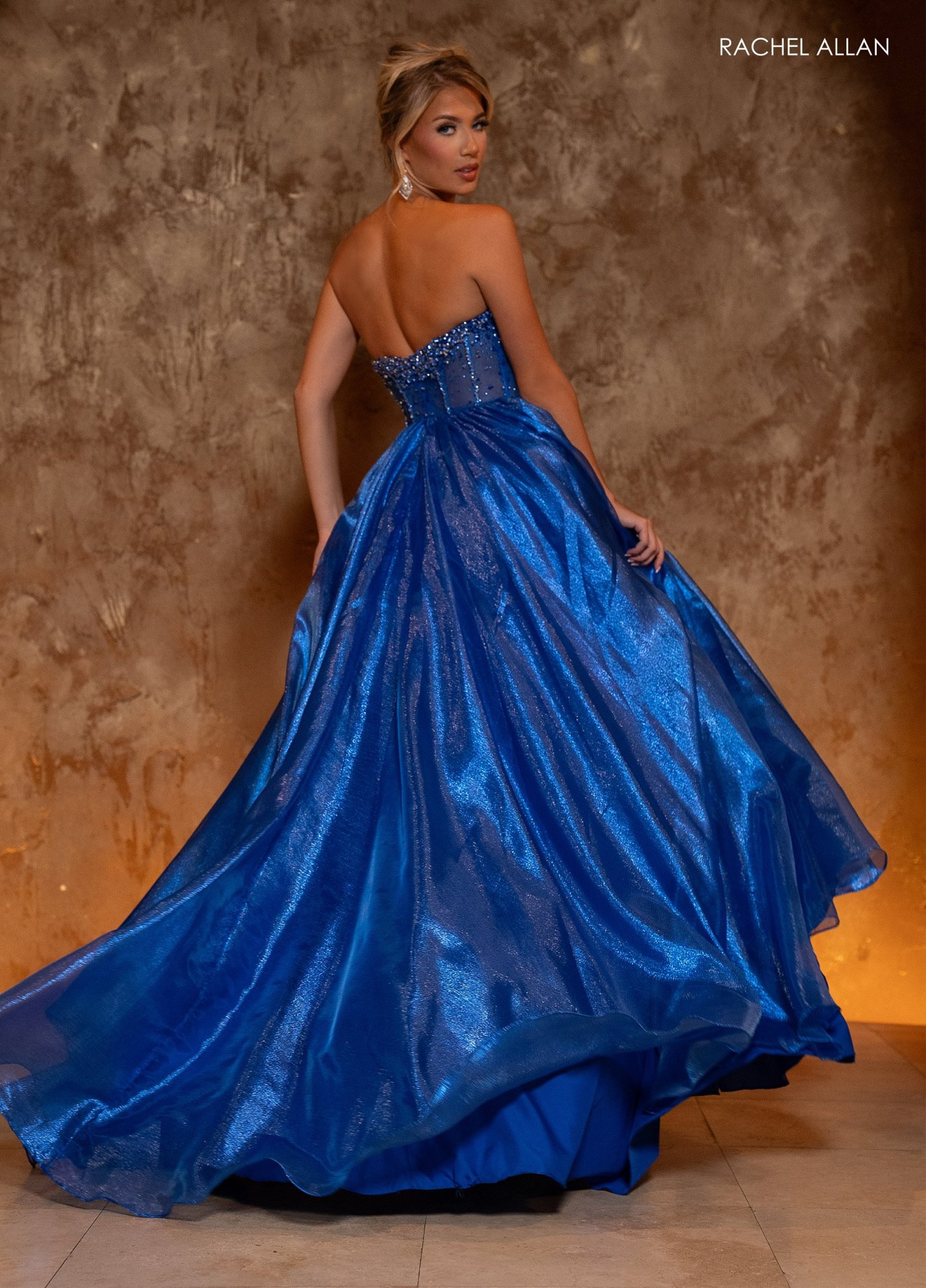 Stunning beadwork that adds a touch of luxury Prom Dress 70812