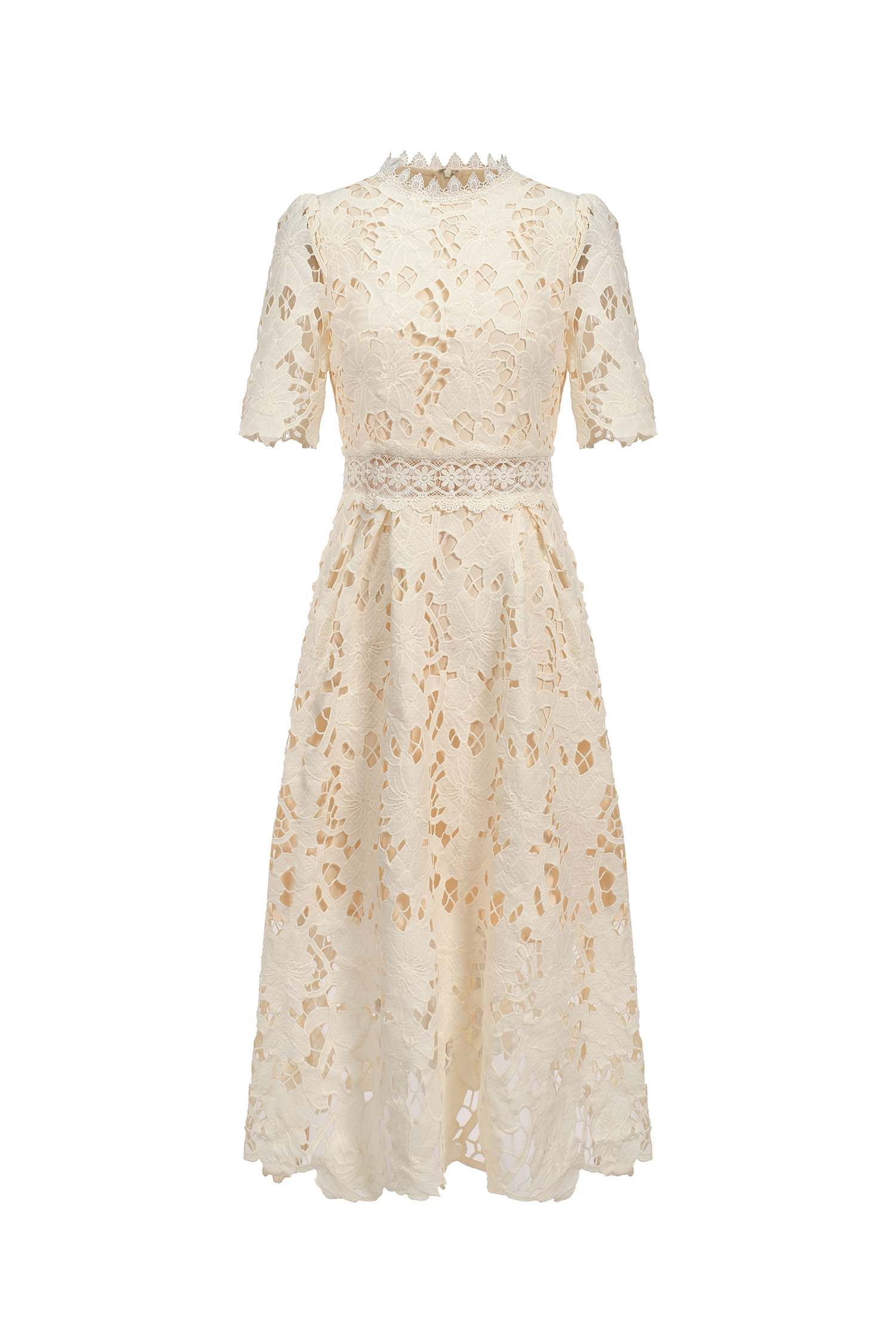 Jaca Lace Midi Dress