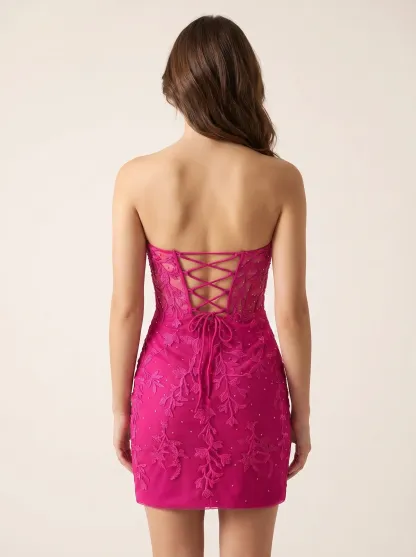 Hot Selling Bodycon Short Homecoming Dress | Tight Sequin Mini Party Gown