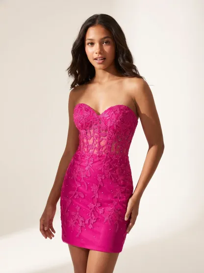 Hot Selling Bodycon Short Homecoming Dress | Tight Sequin Mini Party Gown