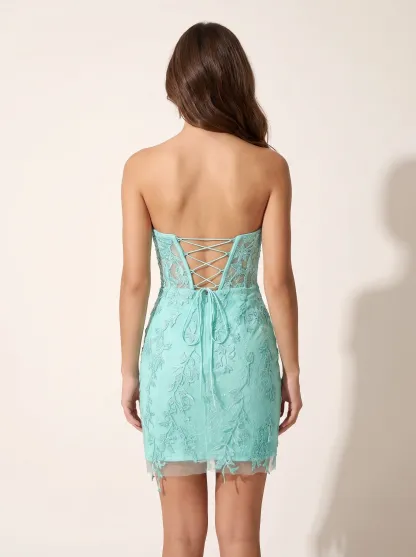 Hot Selling Bodycon Short Homecoming Dress | Tight Sequin Mini Party Gown