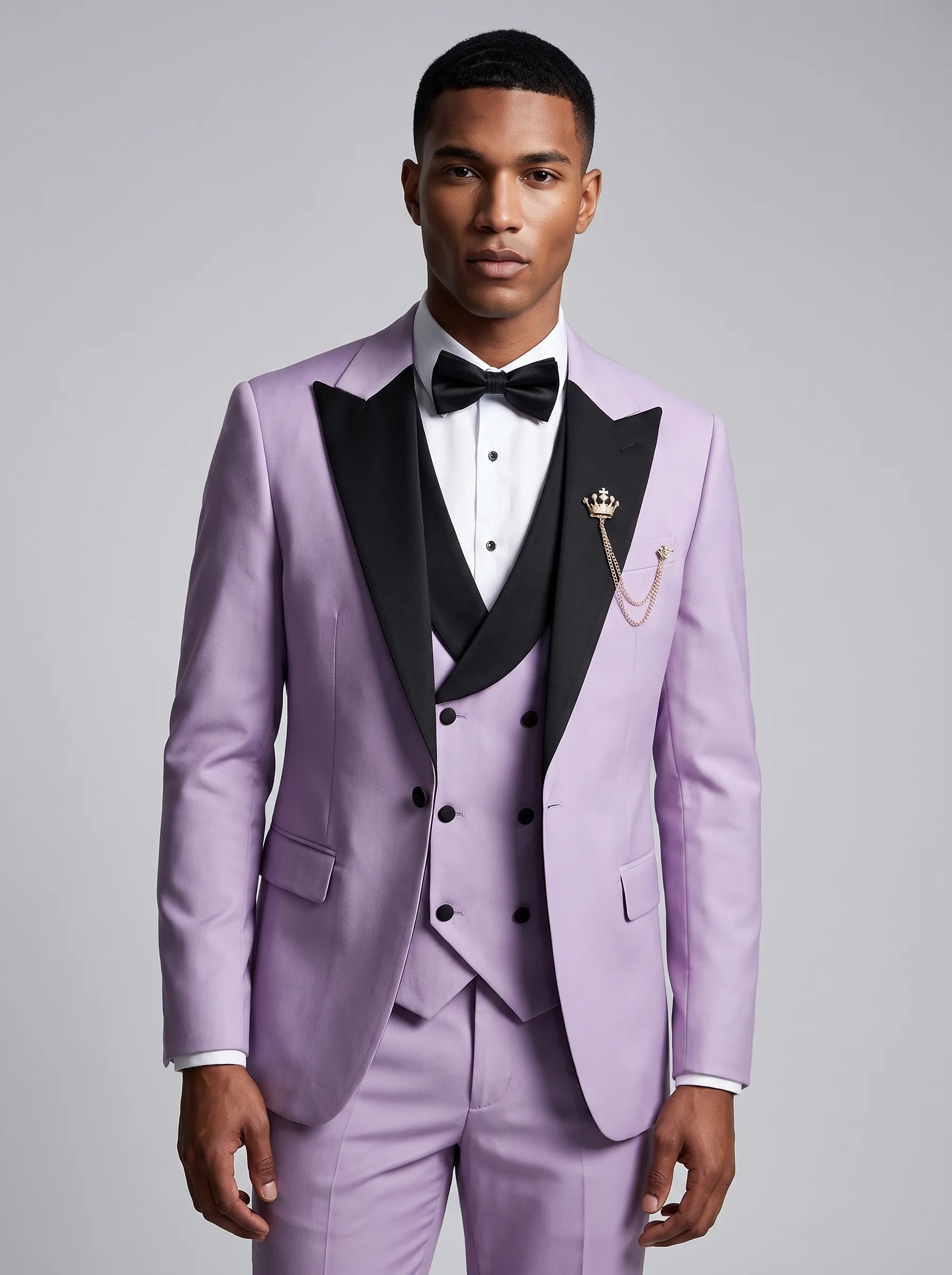Royal Blue Slim Fit 3-Piece Peak Lapel Suit | Men's Prom & Wedding Tuxedo