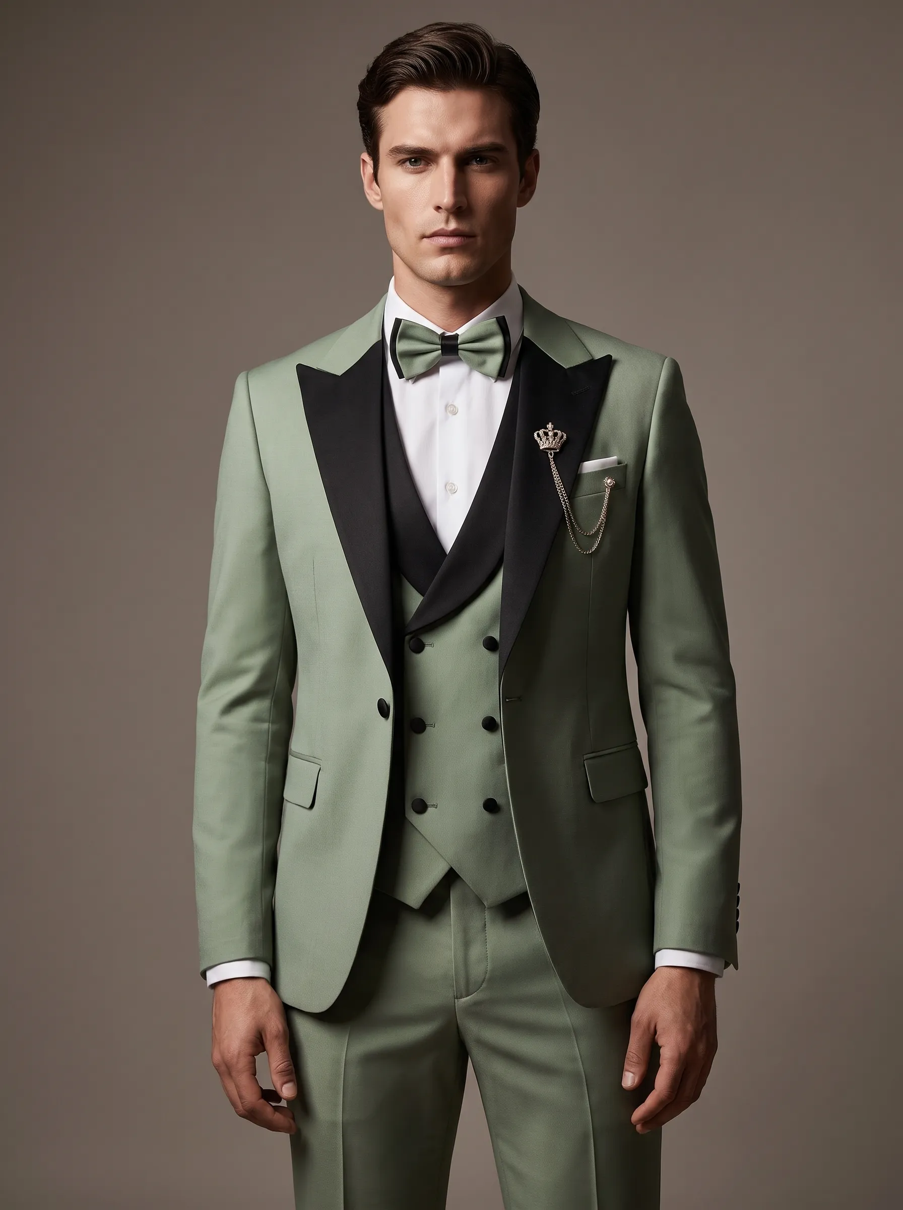 Royal Blue Slim Fit 3-Piece Peak Lapel Suit | Men's Prom & Wedding Tuxedo