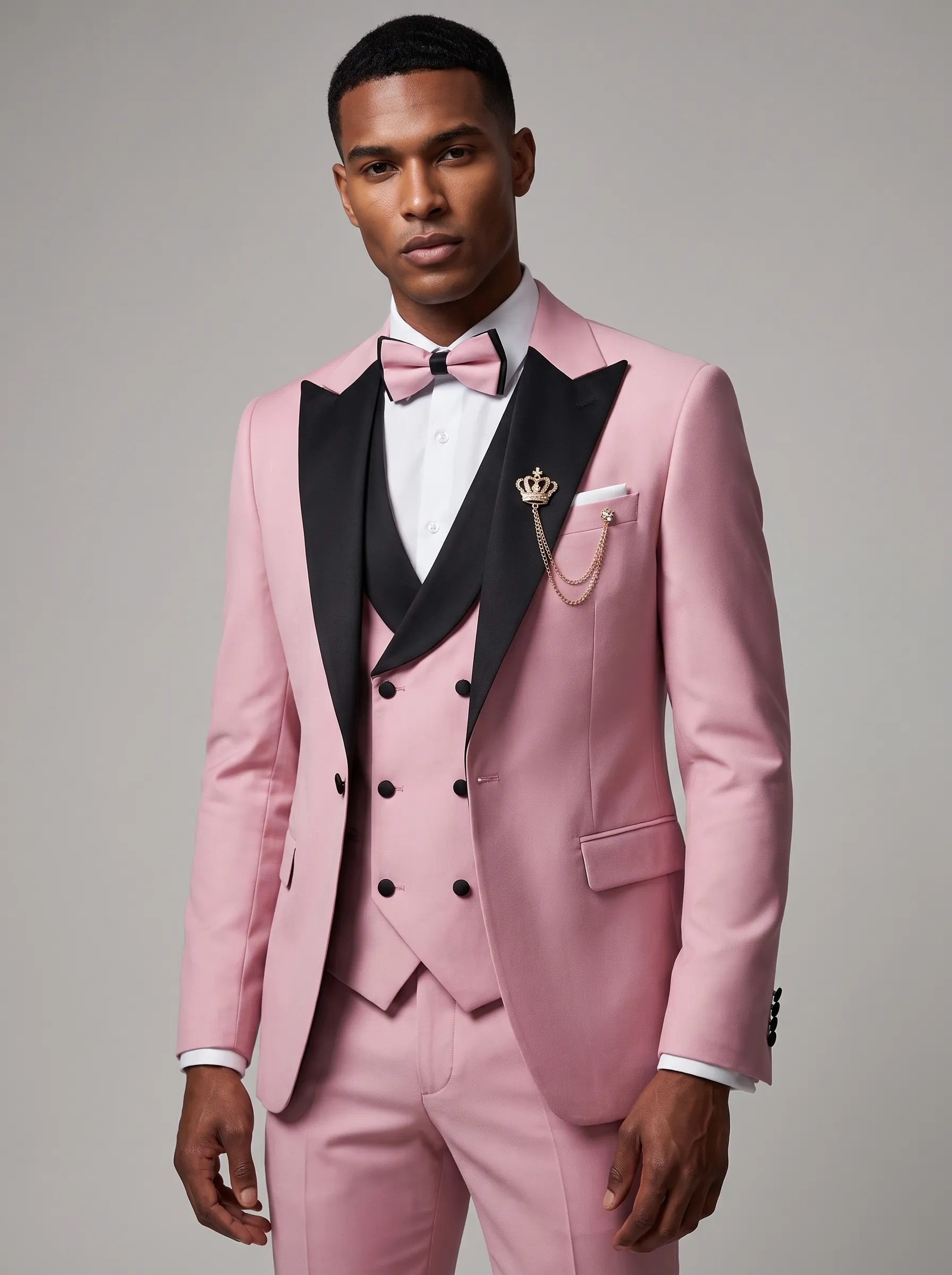 Royal Blue Slim Fit 3-Piece Peak Lapel Suit | Men's Prom & Wedding Tuxedo