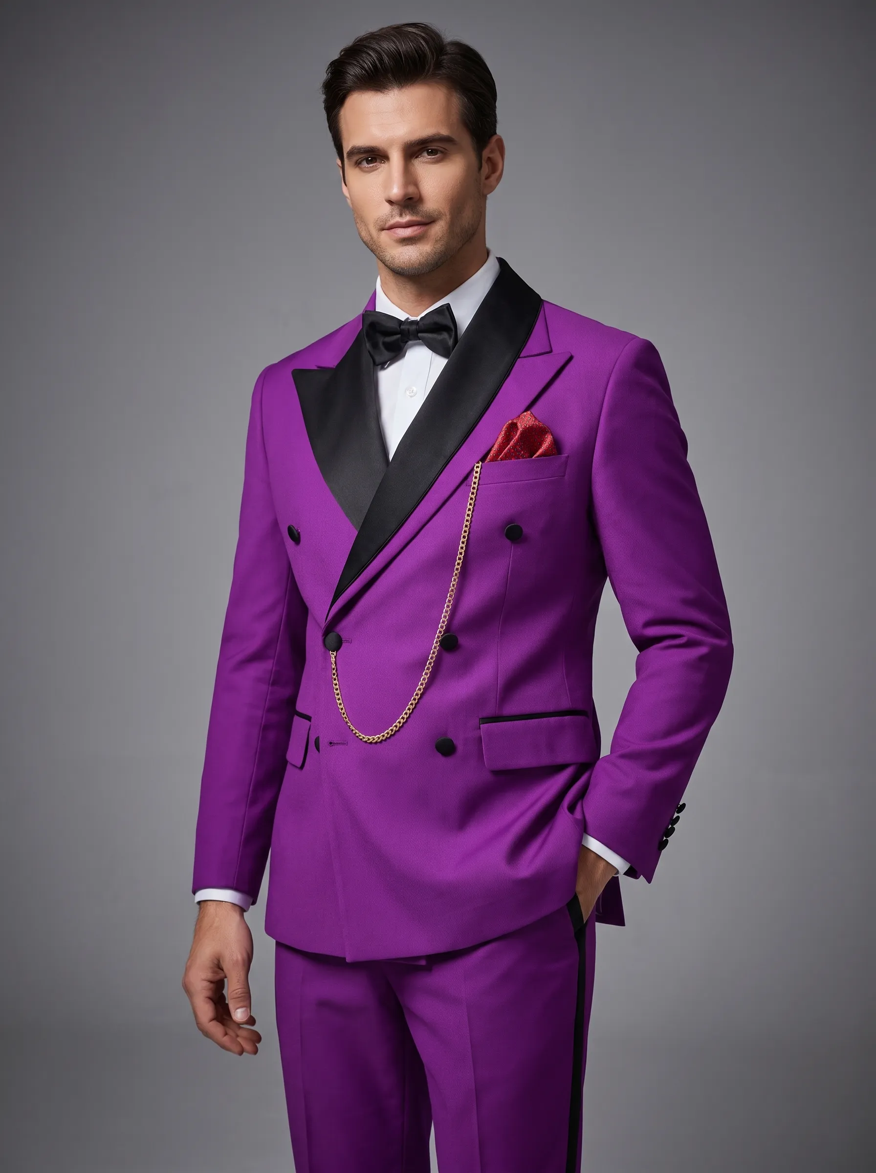 Slim Fit 2-Piece Khaki Peak Lapel Men's Suit | Modern Prom & Summer Formal Suit