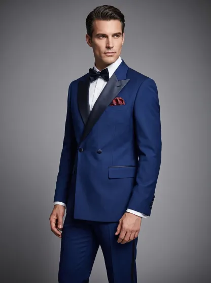 Slim Fit 2-Piece Khaki Peak Lapel Men's Suit | Modern Prom & Summer Formal Suit