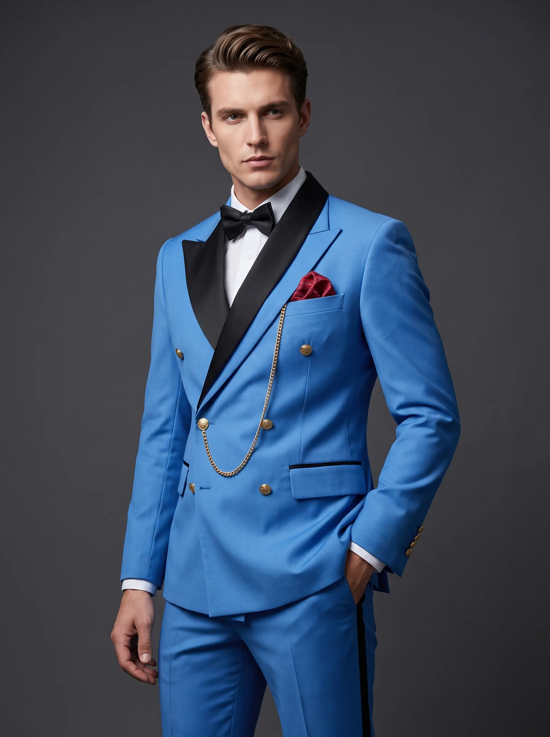 Slim Fit 2-Piece Khaki Peak Lapel Men's Suit | Modern Prom & Summer Formal Suit