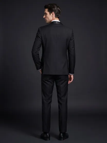 Men's Light Blue 3-Piece Shawl Lapel Tuxedo | Powder Blue Prom Suit