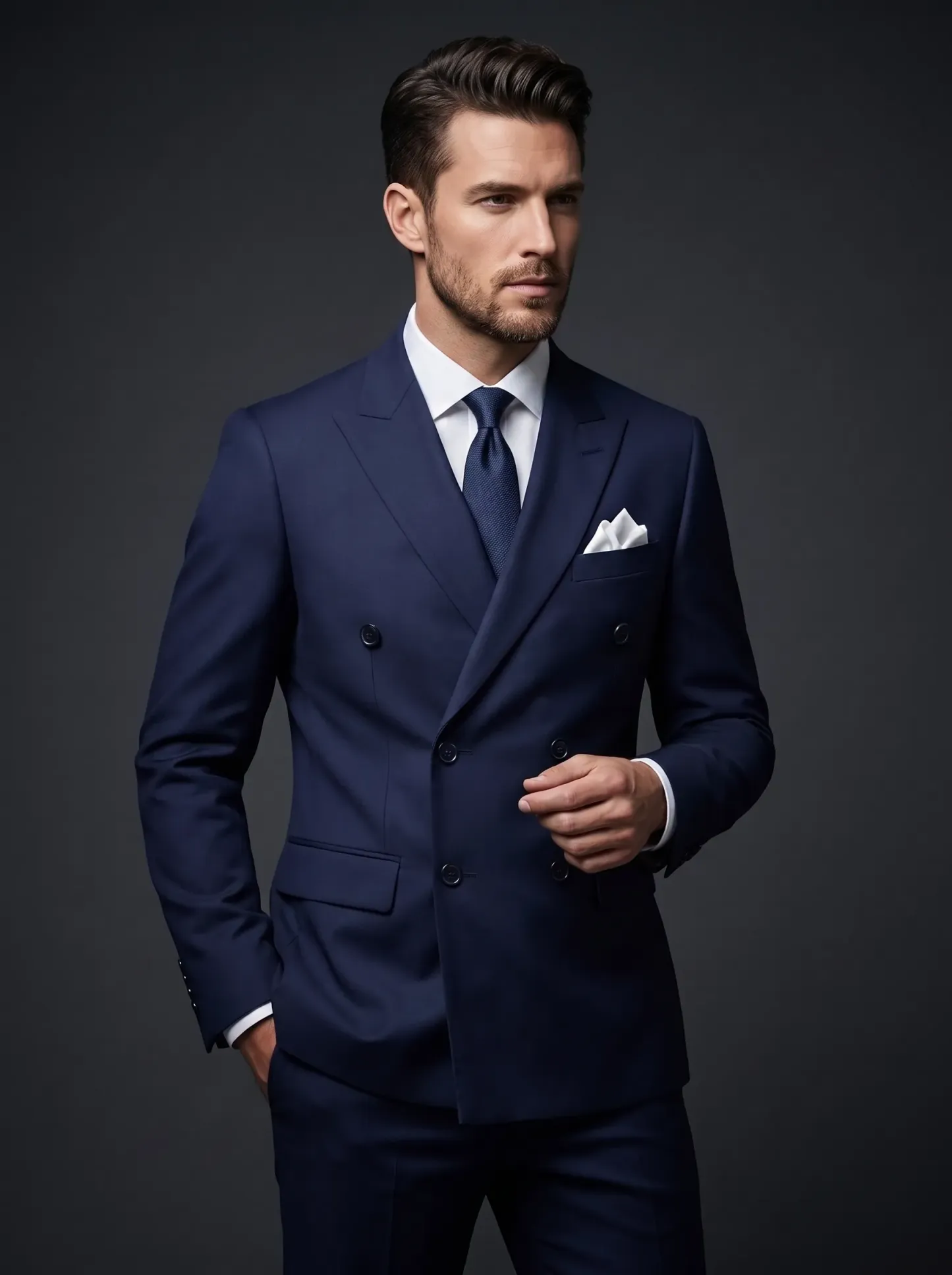 Men's Hot Pink Double-Breasted 2-Piece Prom Suit | Bold Statement Tuxedo