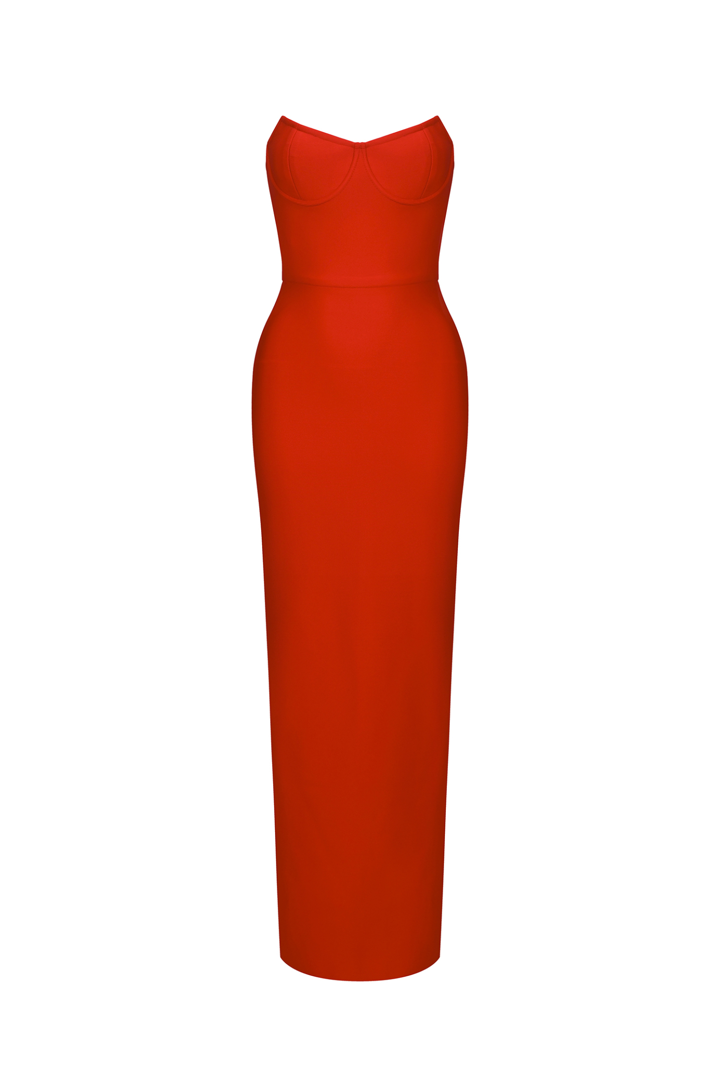 Dotte Maxi Bandage Dress - Red
