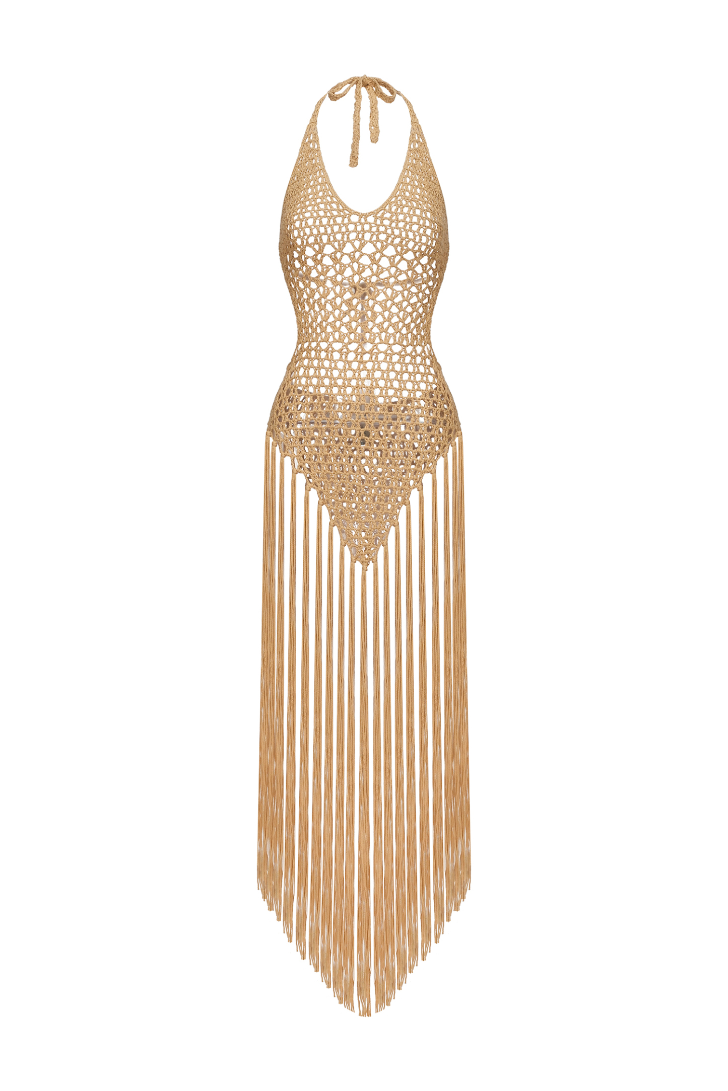 Tesare Tassel Weave Midi Dress