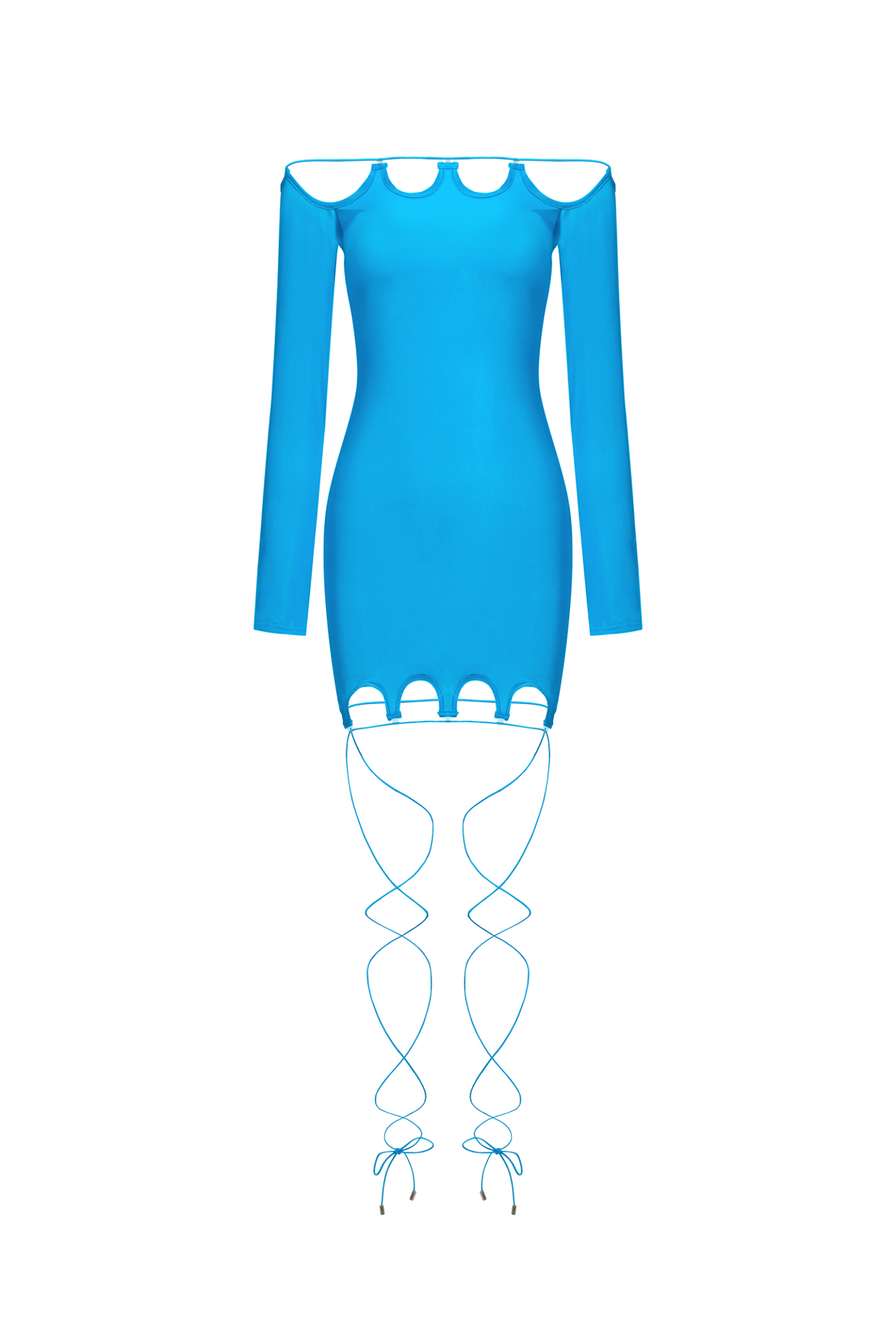 Quana Mini Dress - Blue