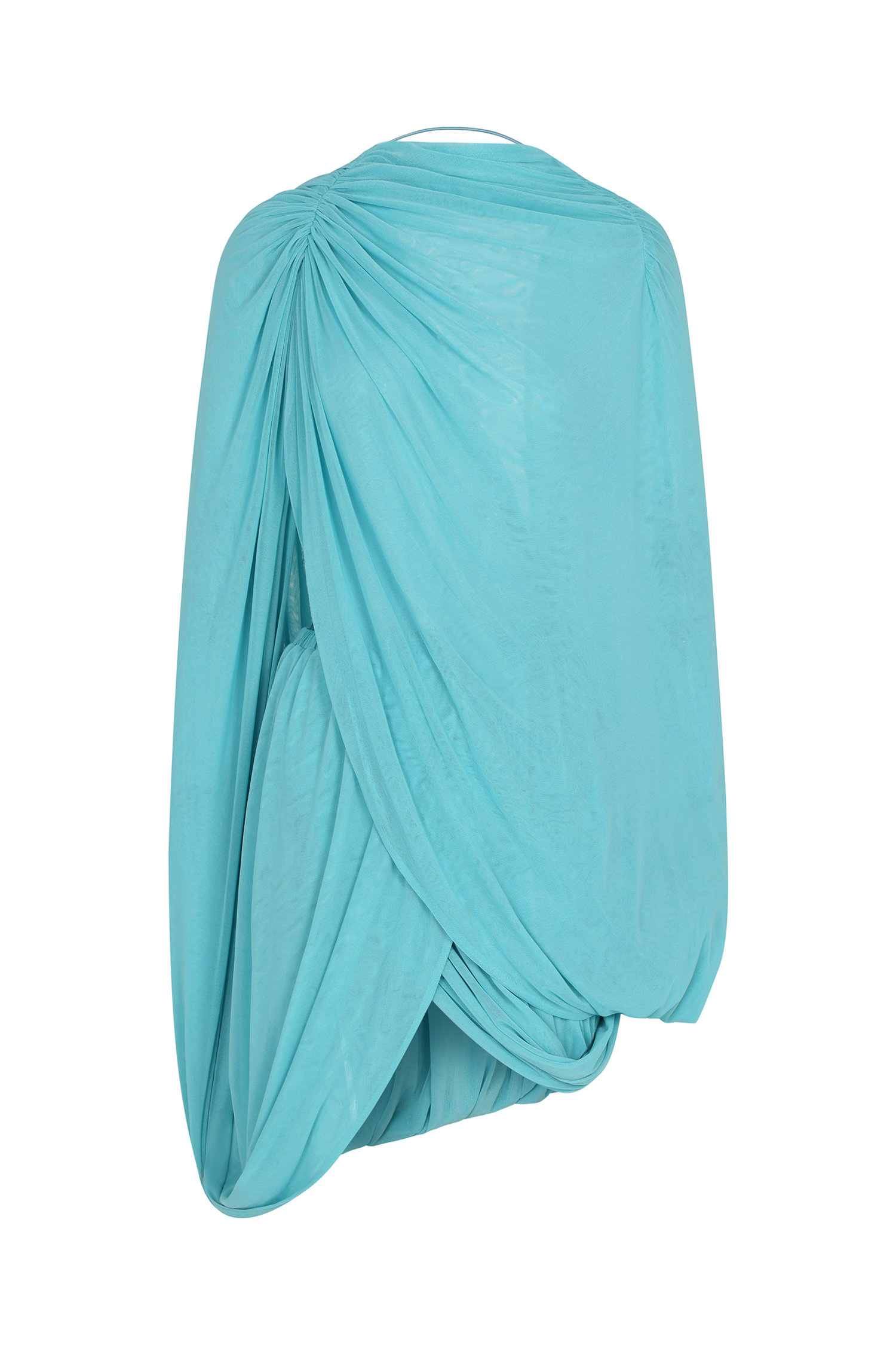 Ternan Long Sleeve Fold Splice Mini Dress