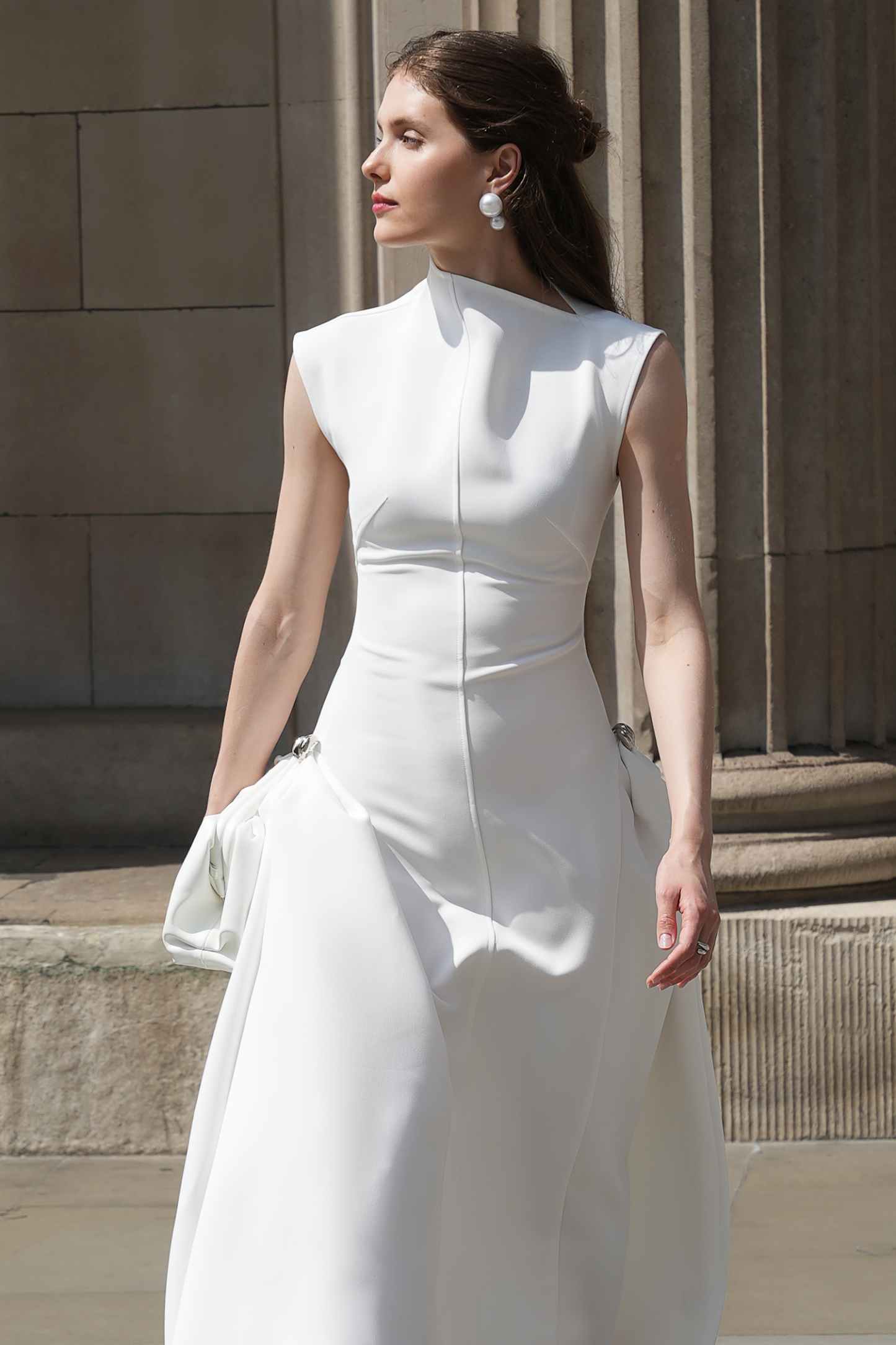 Paca Choker Sleeveless Maxi Dress